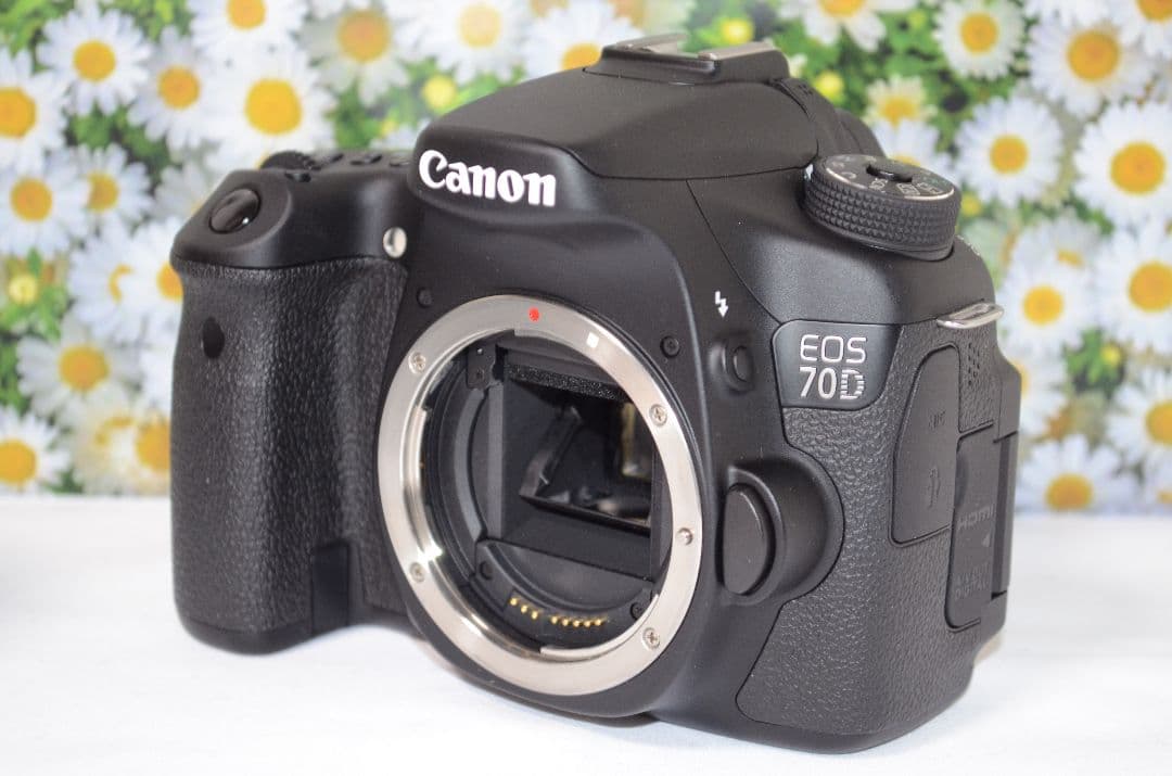 ❤Canon EOS 70D トリプル❤爆速連写一眼レフ WiFi搭載！❤