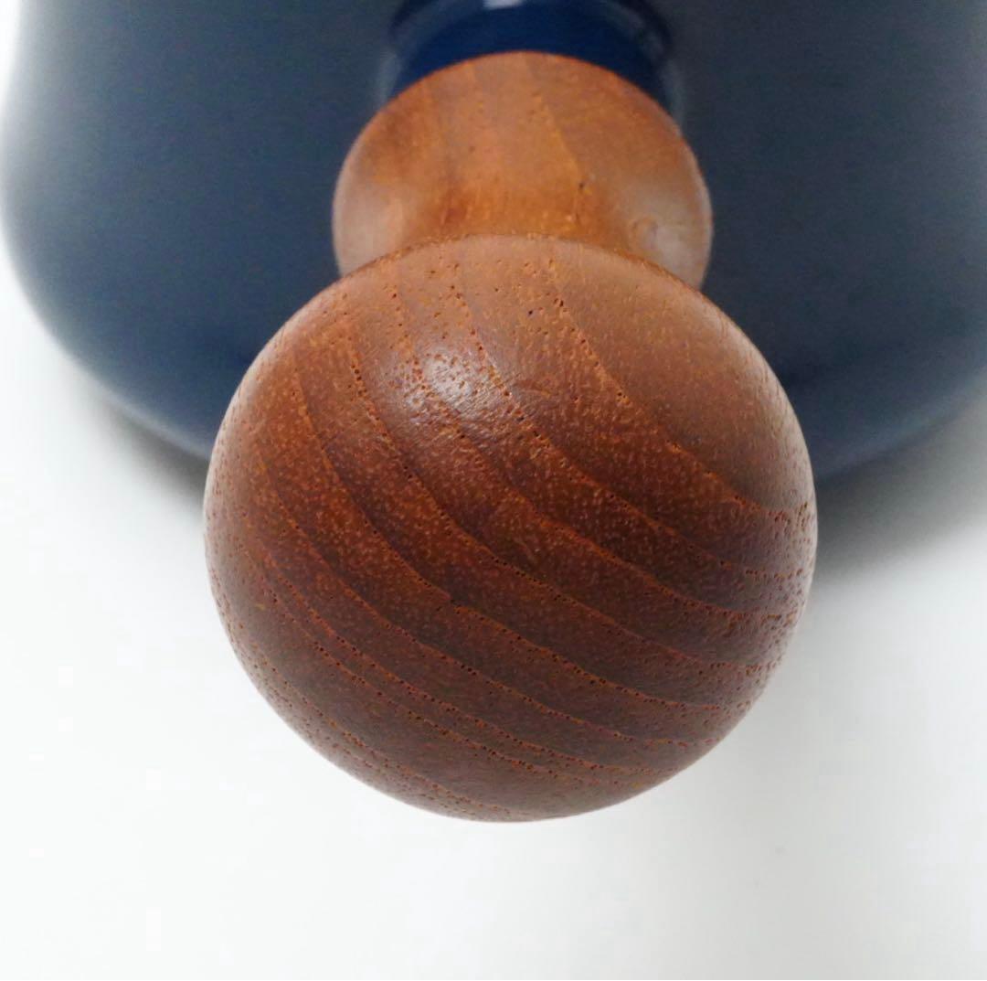 【美品】DANSK バターウォーマー ミッドナイトブルー ビンテージ