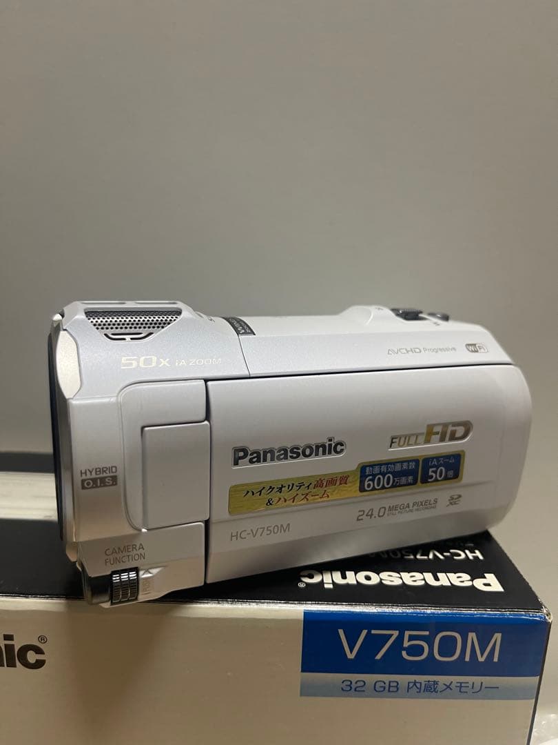Panasonic HC-V750M-W ホワイト 32GB