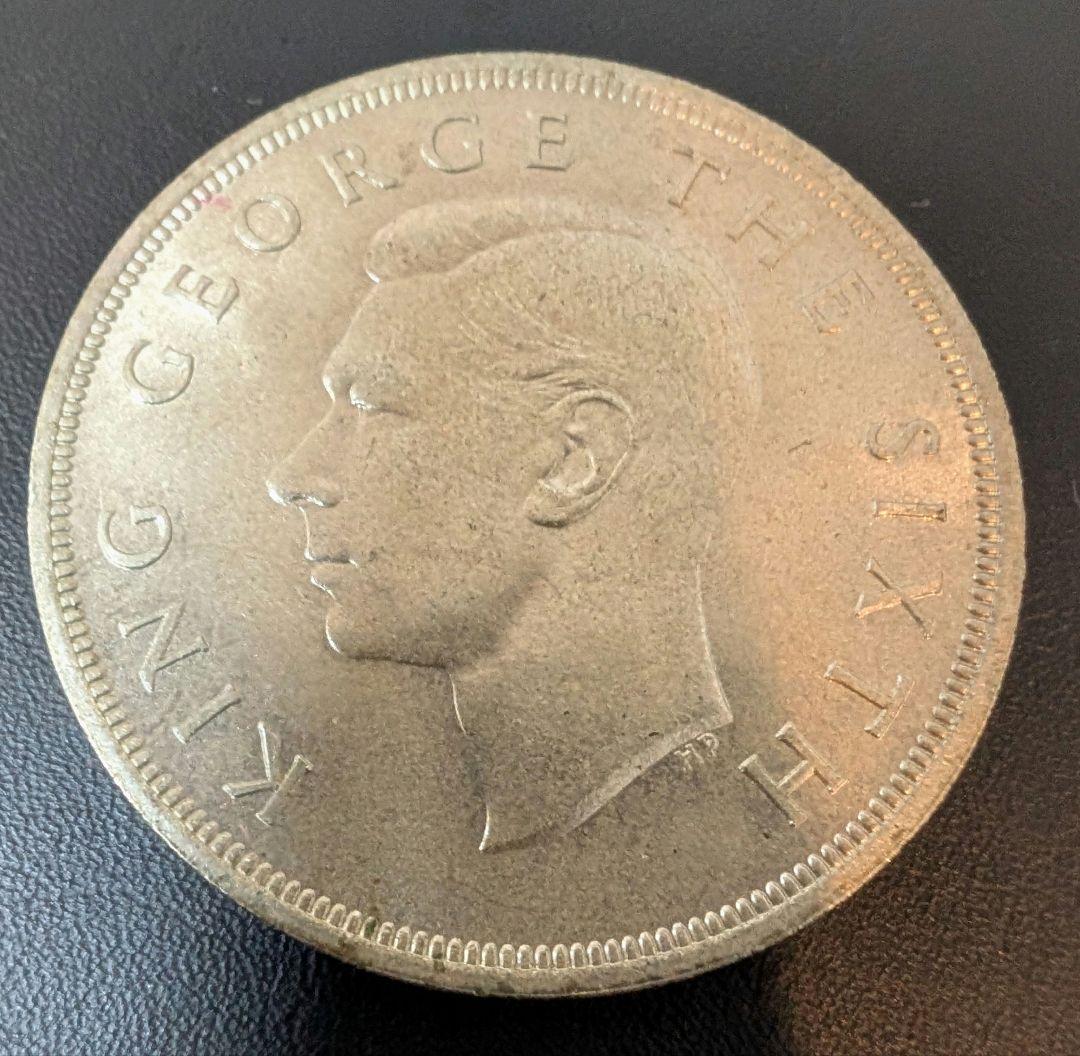 古銭 硬貨 銀貨 外国古銭 　1949 クラウン