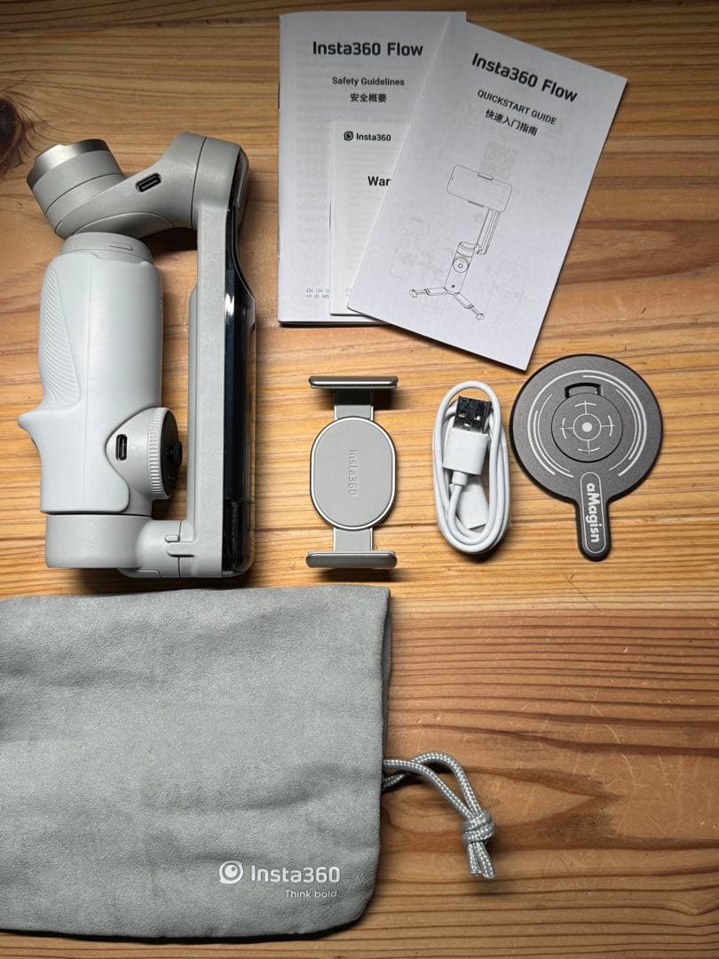 美品Insta360 Flow スマートフォンスタビライザー