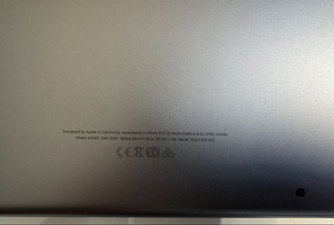 MacBook Pro 2021 M1 Max 16インチ 32GB 2TB