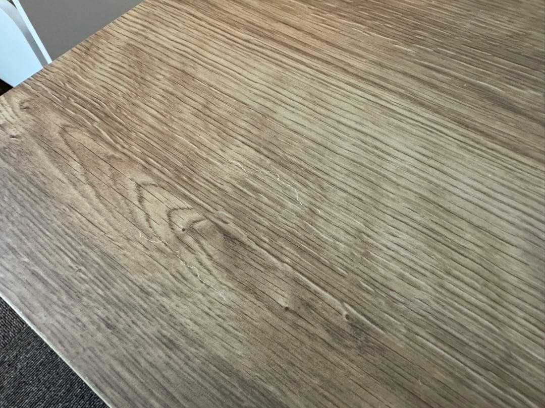 ローテーブル LOWYA 国産テーブル（シャビーナチュラル) スチール脚