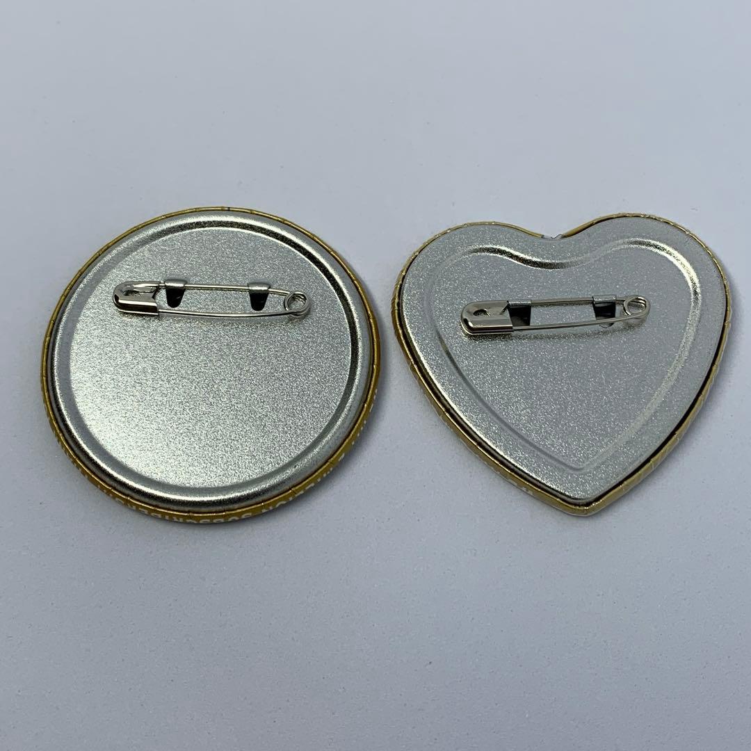 ヒューマンバグ大学 青山琉己 200万人記念 缶バッジ 天城戦争篇 ハート型