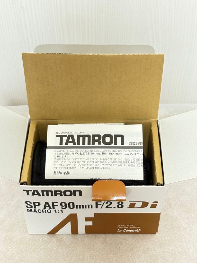 TAMRON SP AF 90mm F/2.8 Di マクロレンズ（キャノン用）