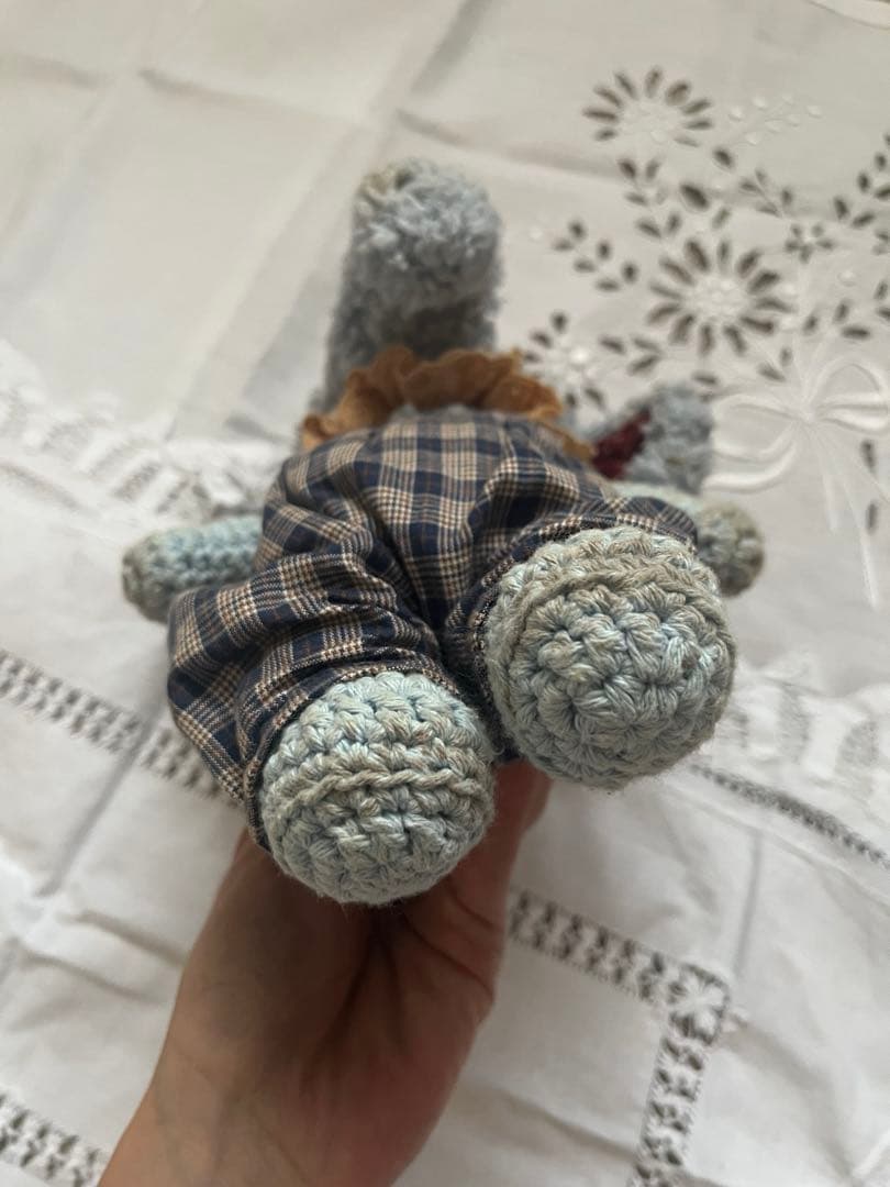 国内作家様 ゾウ ぬいぐるみ 編みぐるみ