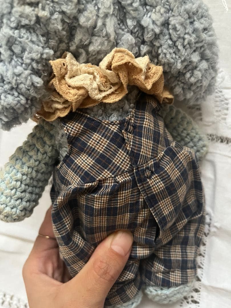 国内作家様 ゾウ ぬいぐるみ 編みぐるみ