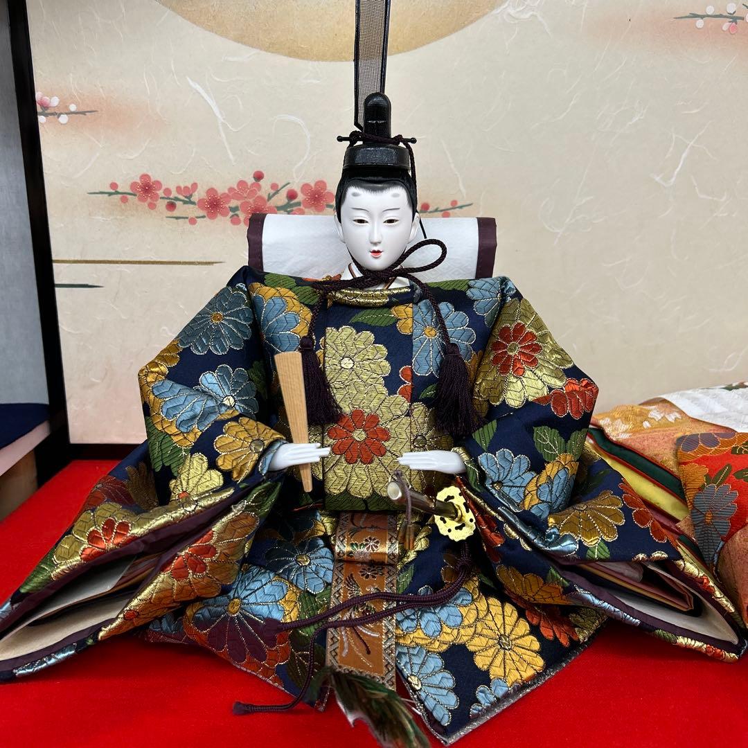 【345】ひな祭り　雛人形　親王飾り
