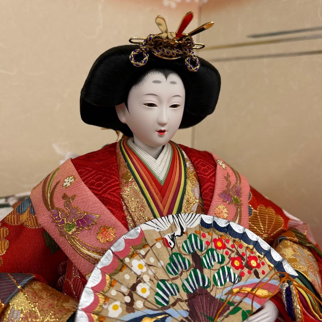 【345】ひな祭り　雛人形　親王飾り