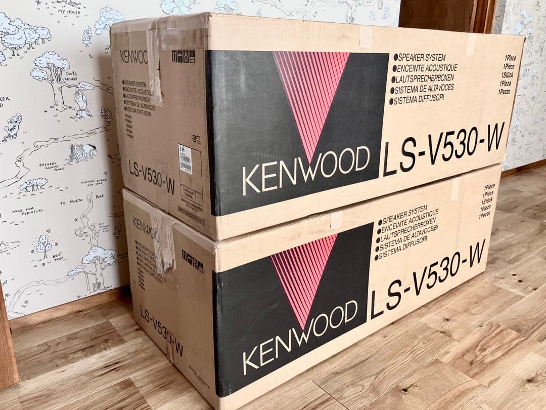KENWOOD LS-V530 3ウェイ4スピーカー　片側②／2セット中