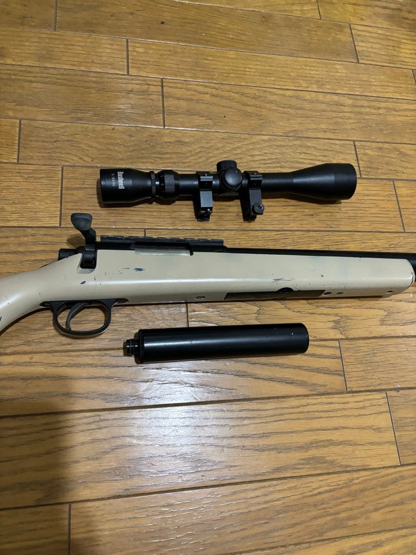 東京マルイ VSR-10 Gスペック マガジン×1 サプレッサー&スコープ付き