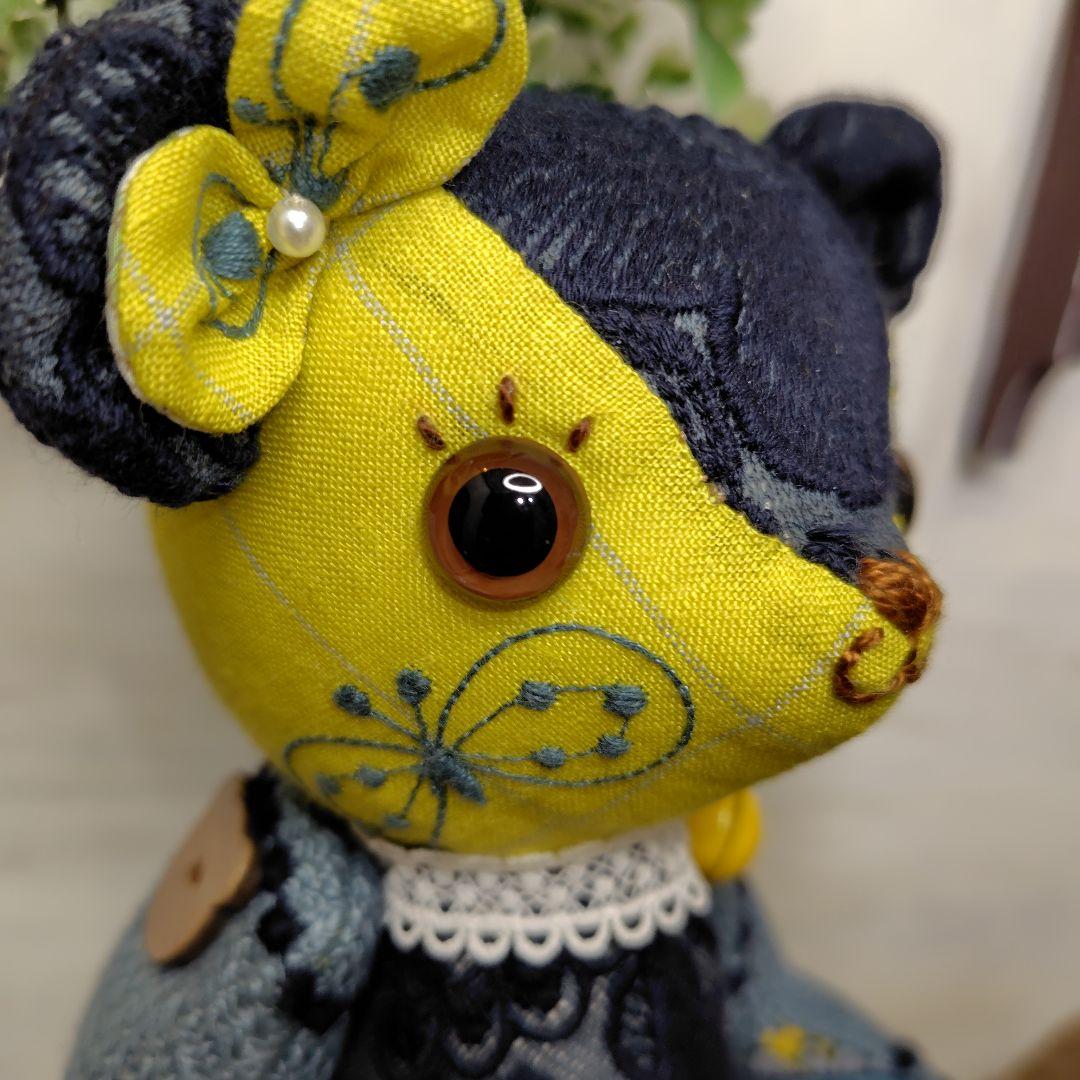 ミナペルホネン＊ハンドメイド＊ぬいぐるみ＊テディベア＊57