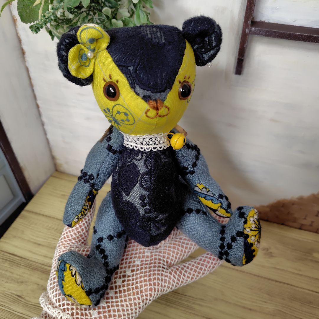 ミナペルホネン＊ハンドメイド＊ぬいぐるみ＊テディベア＊57