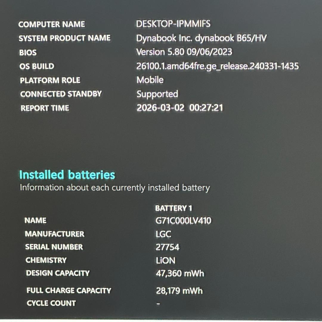 ★2022年製★ 第11世代i5 メモリ16GB dynabook J30