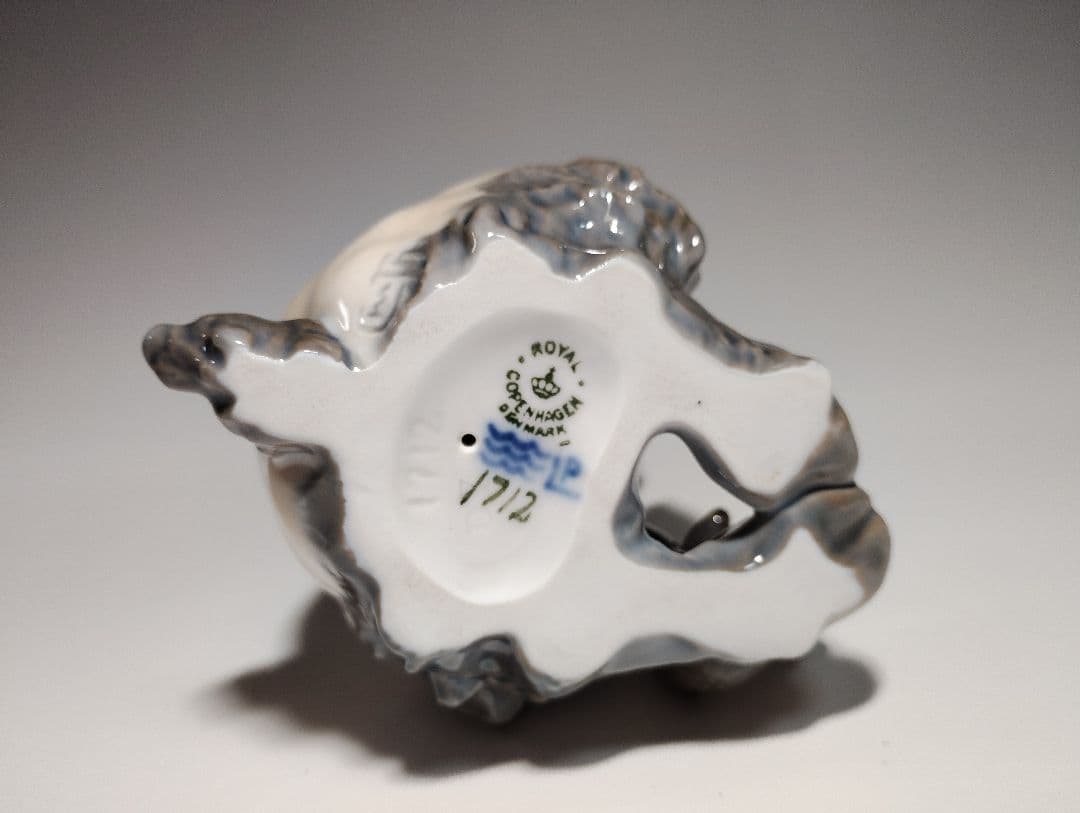 ★欠けなし超美品★ロイヤルコペンハーゲン フィギュリン ファウヌス　牧羊神とヘビ