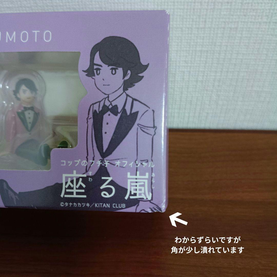 嵐を旅する展覧会　フチ子　座る嵐　5つ