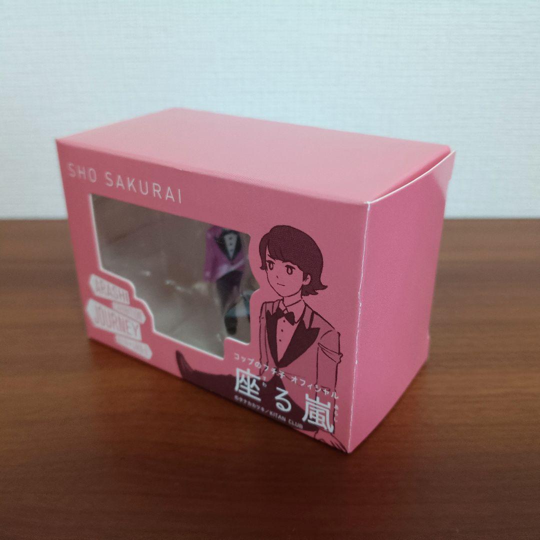 嵐を旅する展覧会　フチ子　座る嵐　5つ