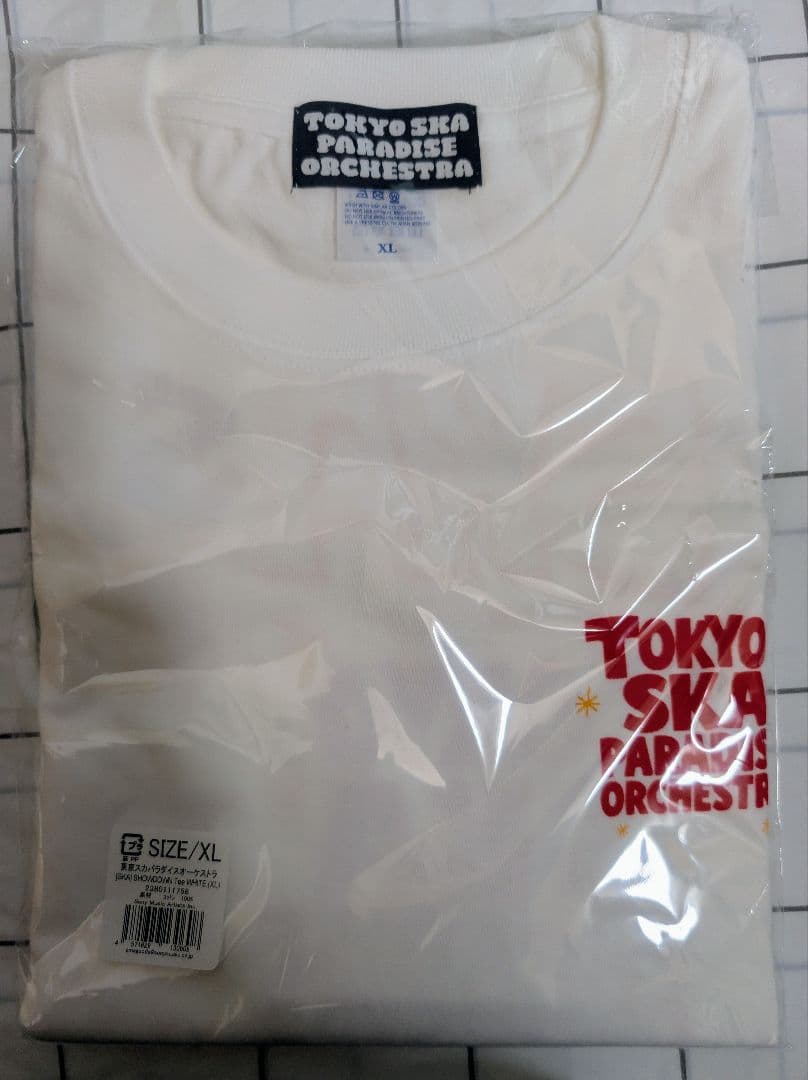 SHOWDOWN Tee WHITE東京スカパラダイスオーケストラ　XL