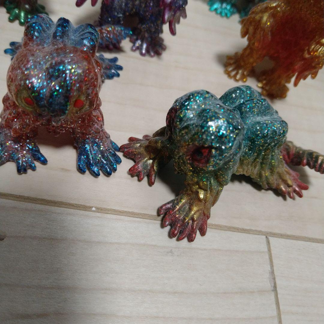 マルガチャ　ヘドラ　クリア　ラメ　セット