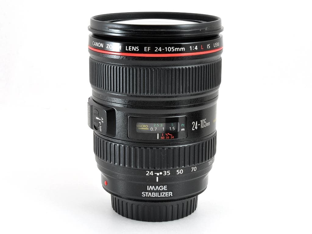 美品 キヤノン Canon EF 24-105mm f4 L IS USM 動確