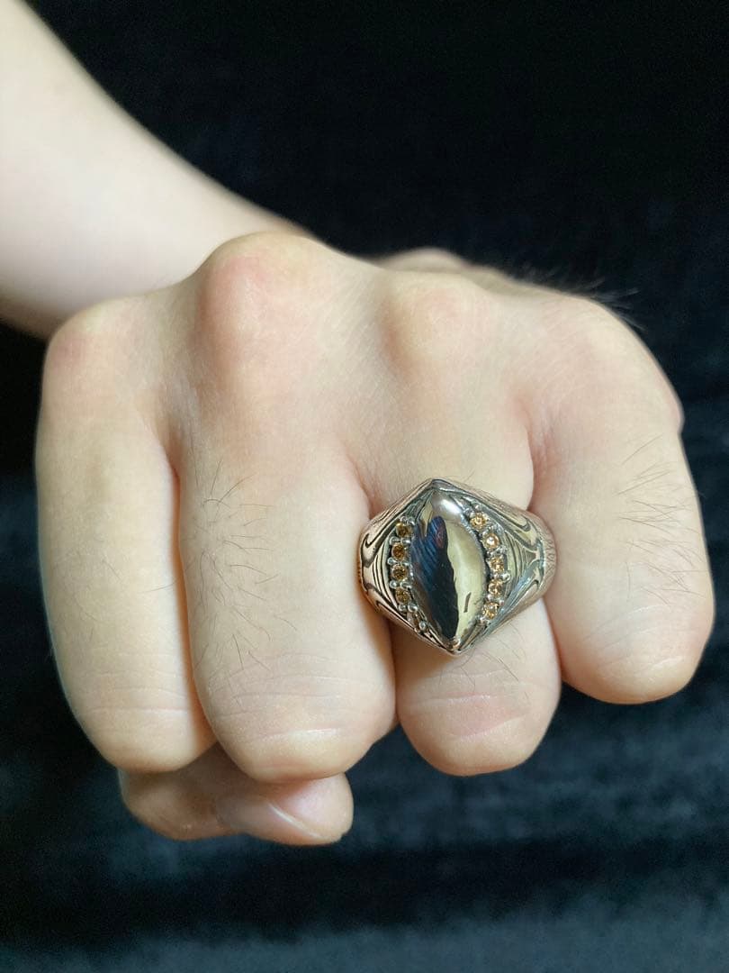 ⑭ゴージャスRING Silver925