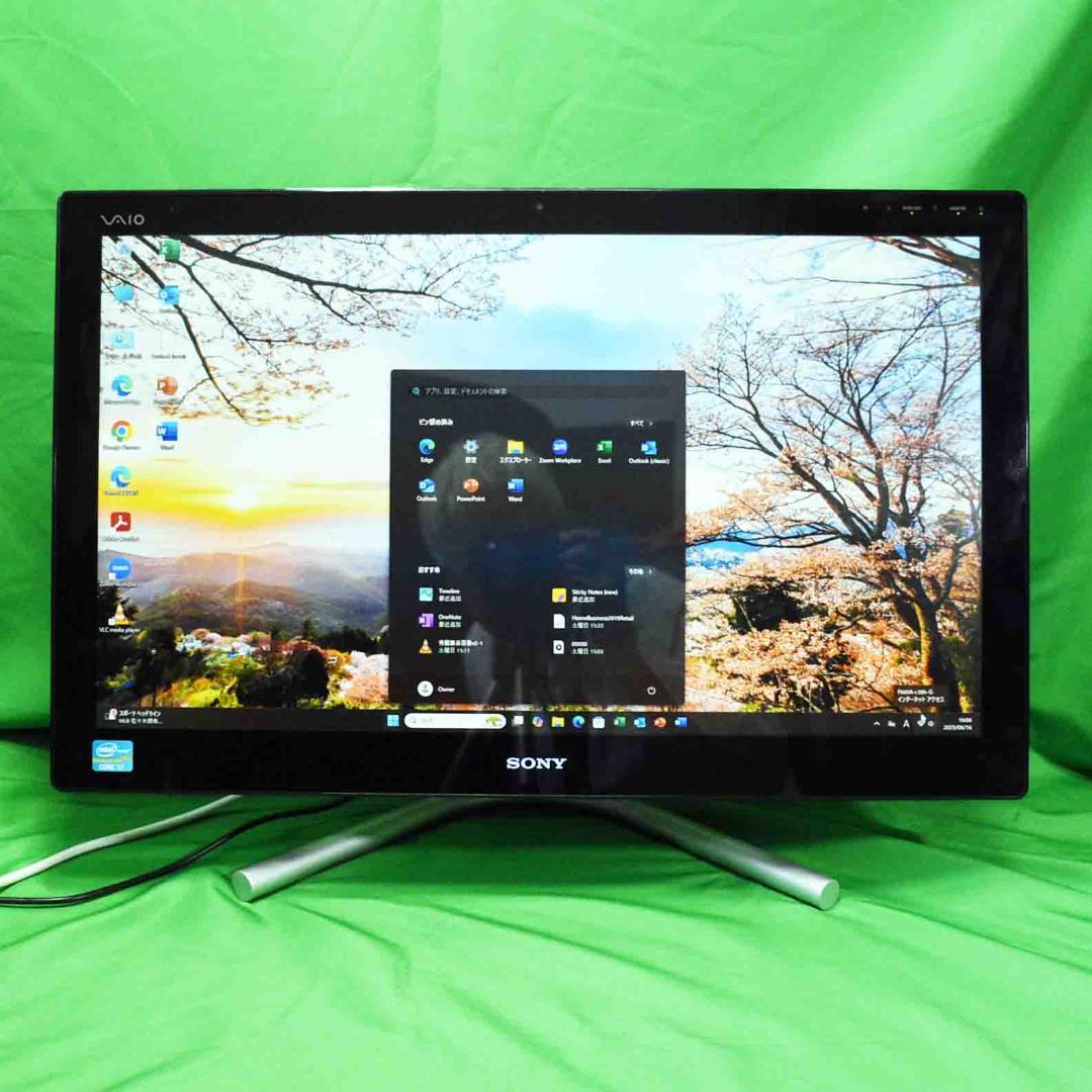 SONY VAIO 24インチ液晶モニター一体型デスクトップパソコン