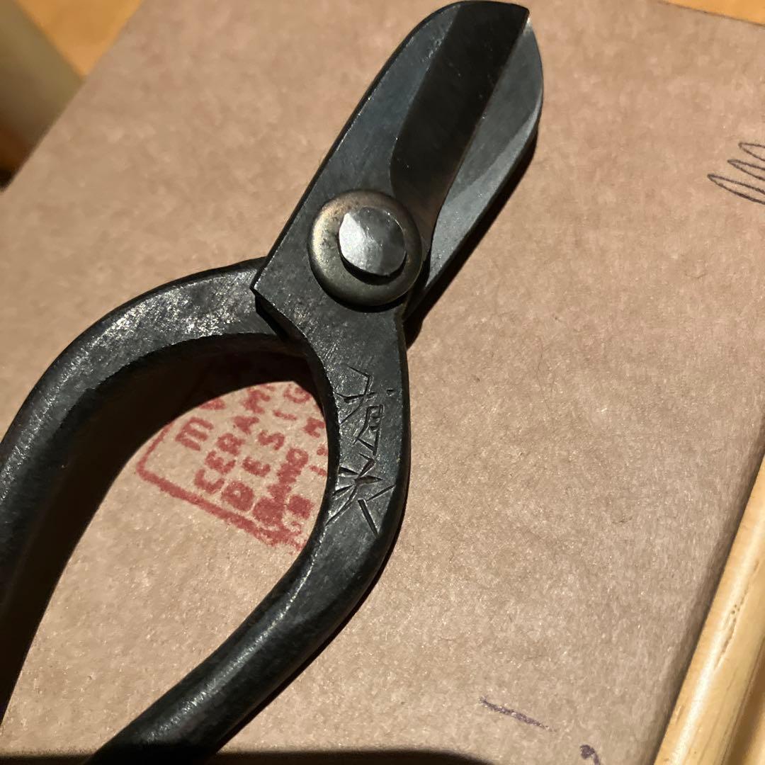 京都 有次 花鋏 廃盤品 盆栽鋏