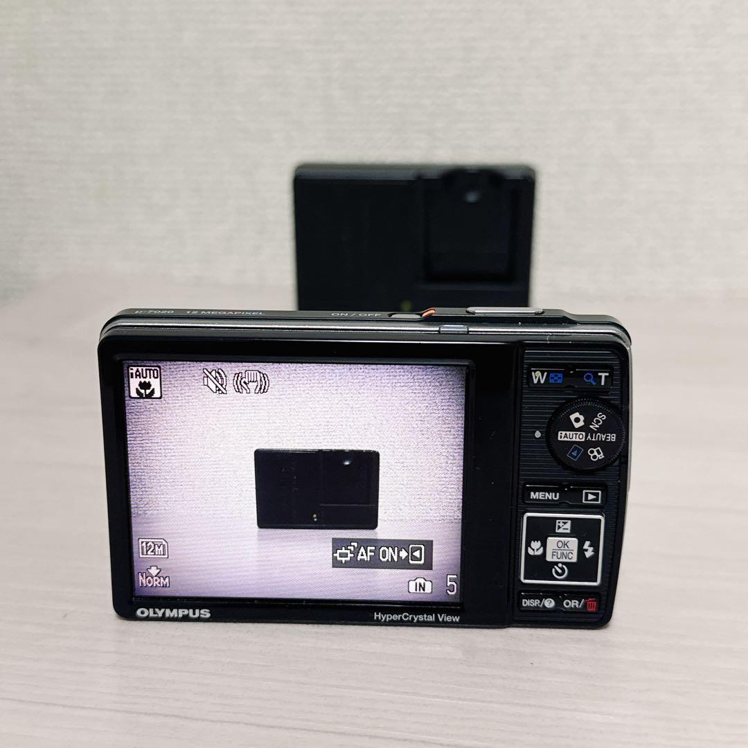 2310【動作品】OLYMPUS μ-7020 光学7倍 オリンパス