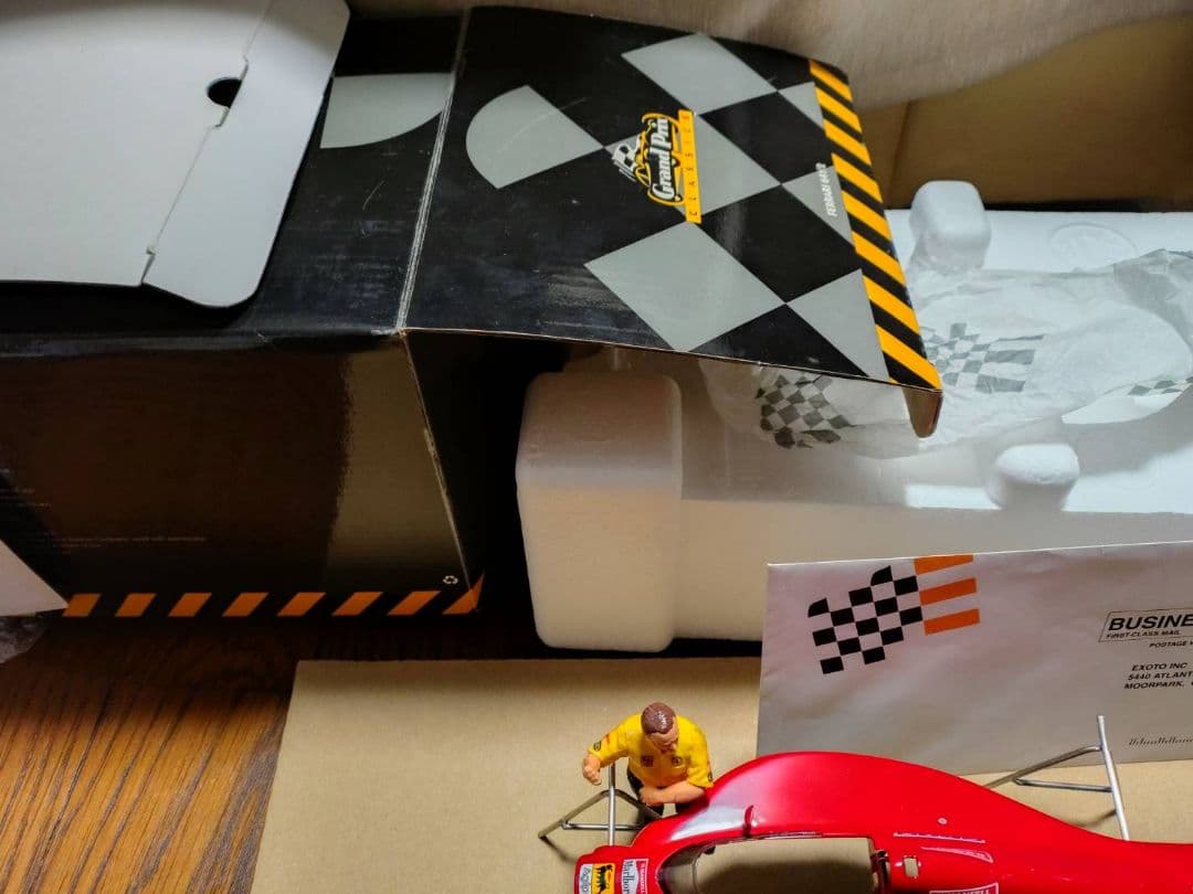 1/18　ミニカー　1/20 ピットクルー　セット