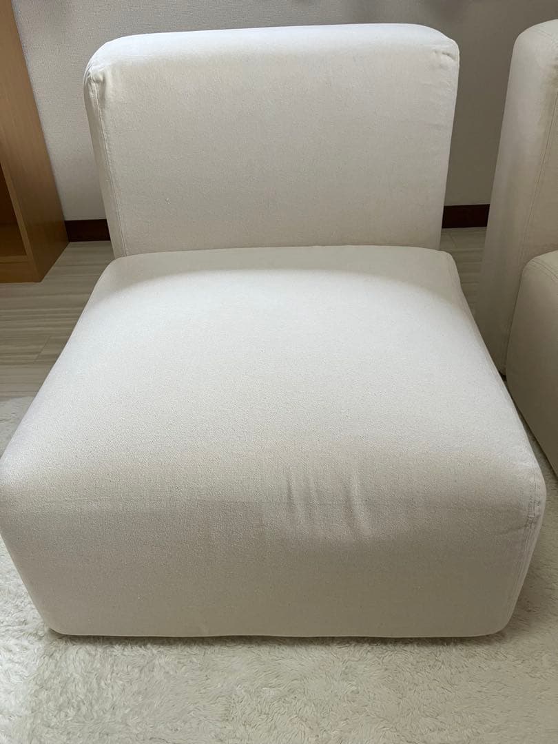 無印良品「ユニットソファ（小）」 2台セット