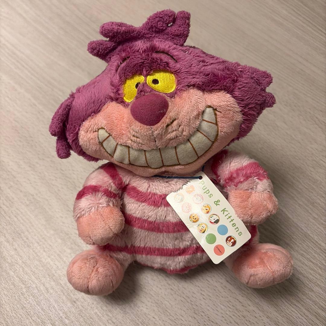 チシャ猫　ぬいぐるみ　大　ハートランド　廃盤　チシャネコ　ディズニー