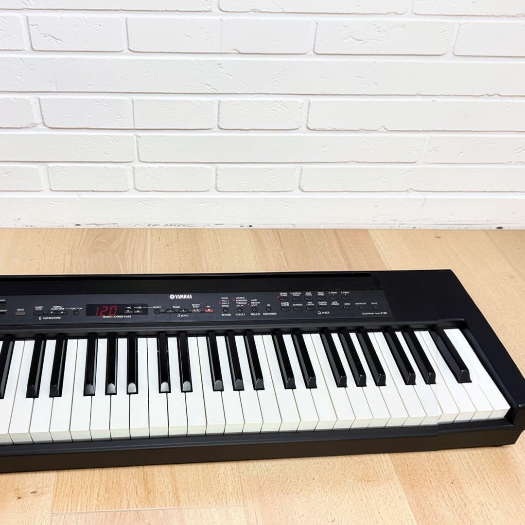 音出し確認済み✨ YAMAHA P-80 電子ピアノ 88鍵 フットペダル付