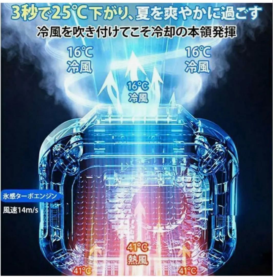 【お値下げ】アウトドア用ポータブルファン2個セット　⭐︎ポータブル充電器付き⭐︎