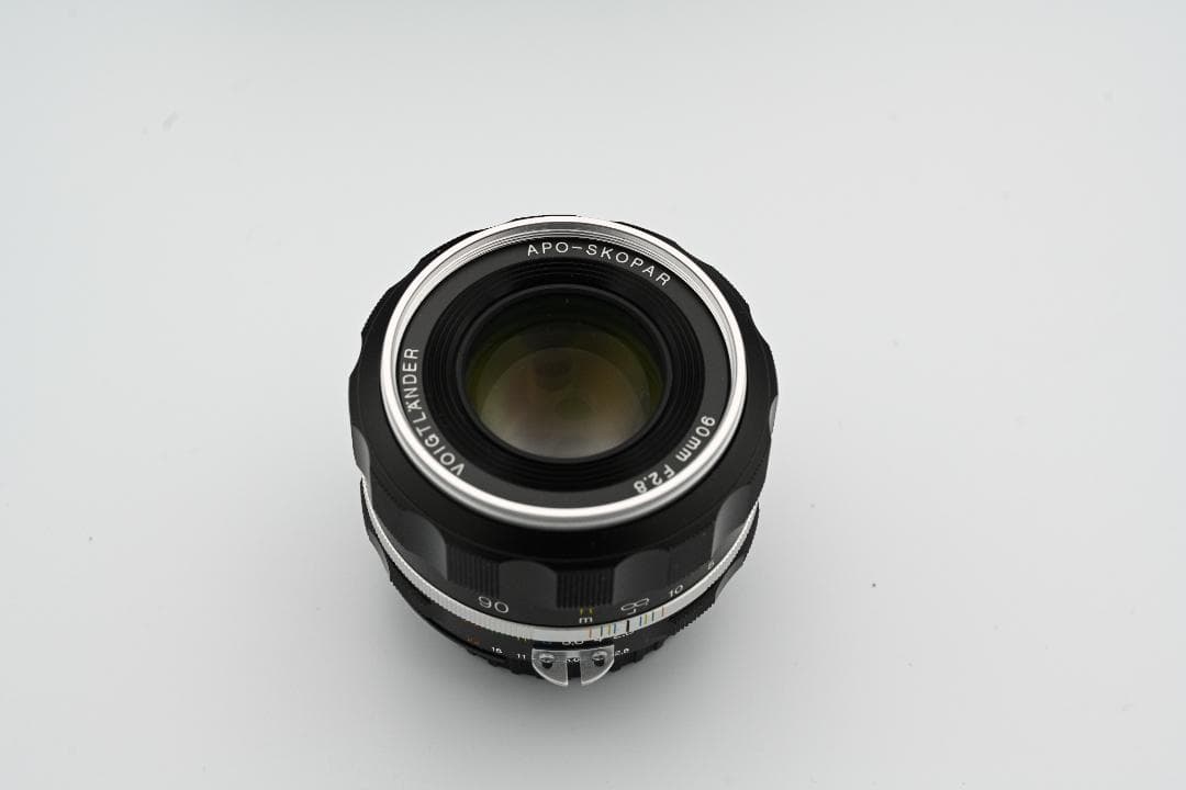 Voigtländer APO-SKOPAR 90mm F2.8 シルバーリム
