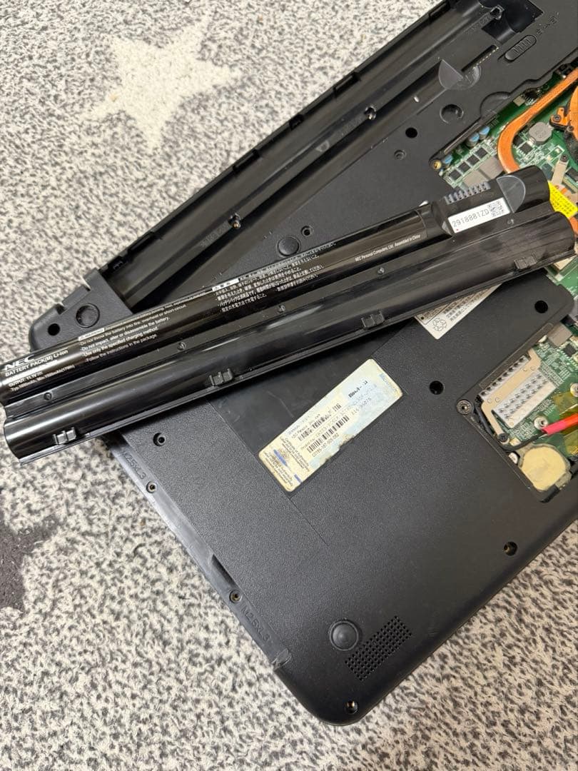 ノートパソコン　ジャンク　NEC acer ASUS 3台