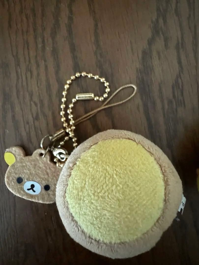 リラックマ　リラ耳クリーナー　ミニミニぬいぐるみクリーナーキイロイトリ