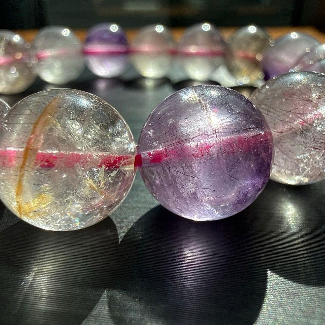 スーパーセブン 天然石ブレスレット