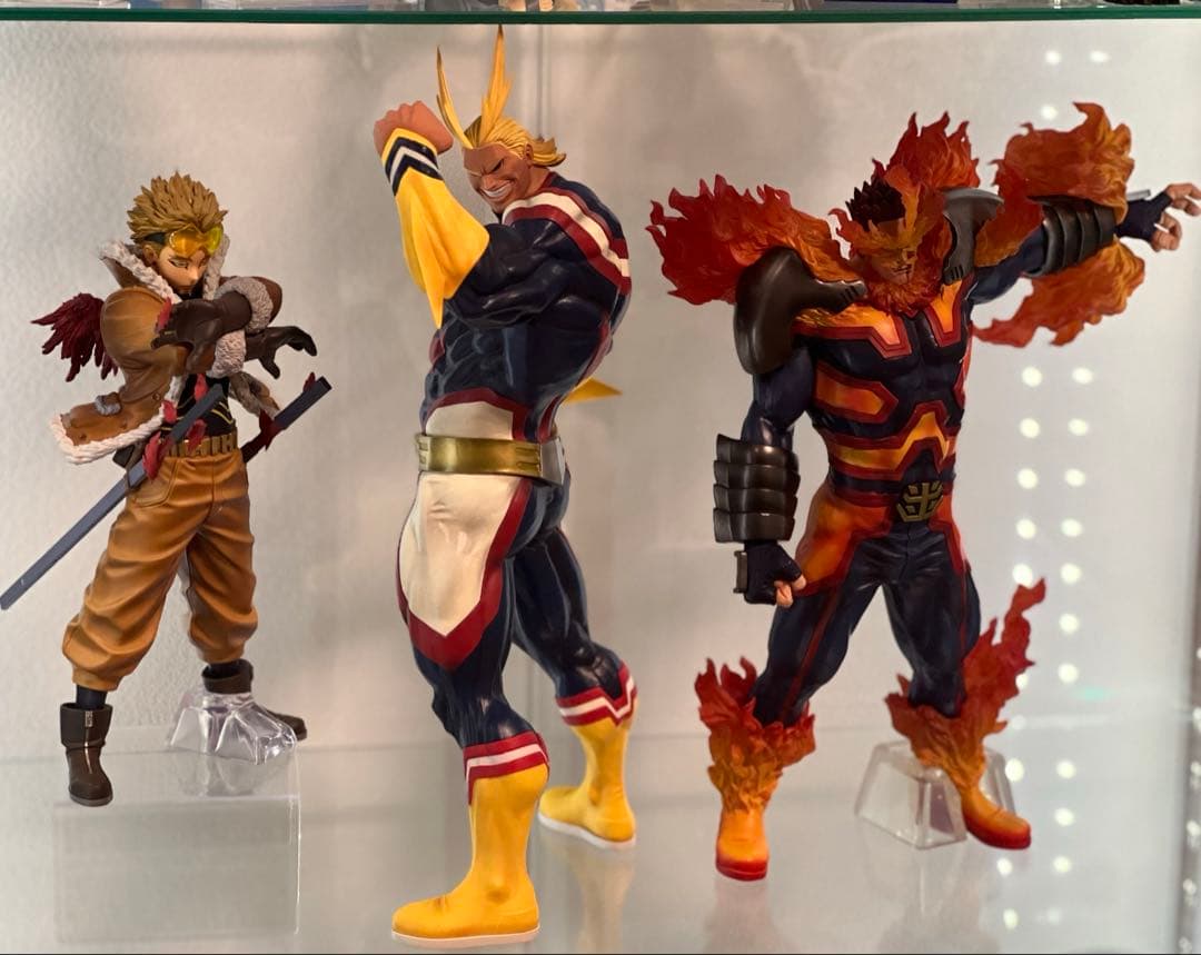 は*よ様 一番くじ　僕のヒーローアカデミア　オールマイト　エンデヴァー　ホークス