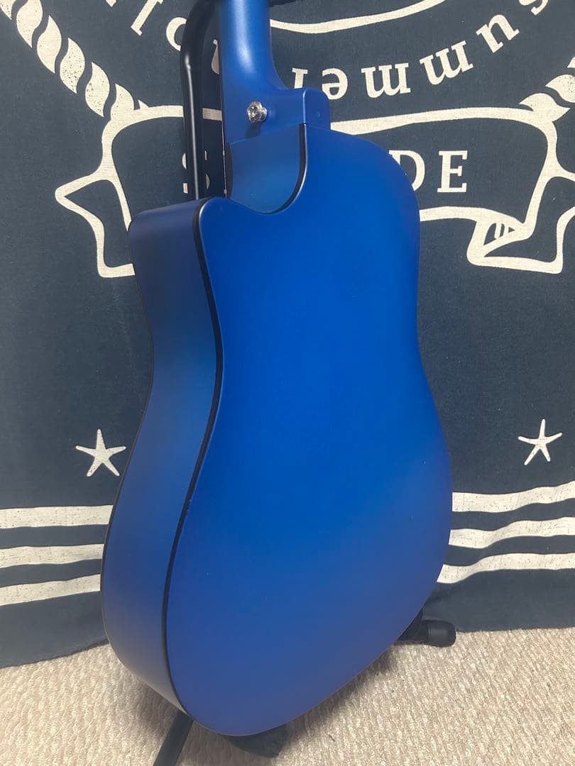 特価‼️新品未使用❣️ブルーburst色　トリプル０size アコースティック‼️