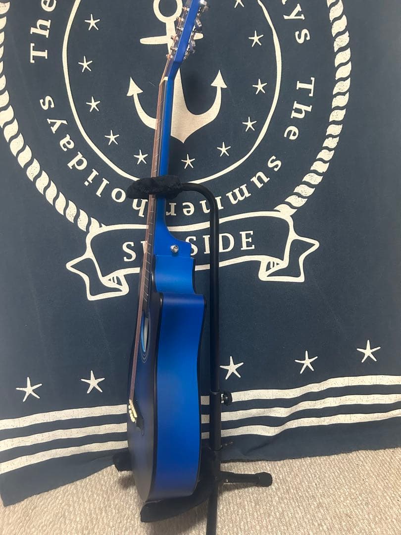 特価‼️新品未使用❣️ブルーburst色　トリプル０size アコースティック‼️