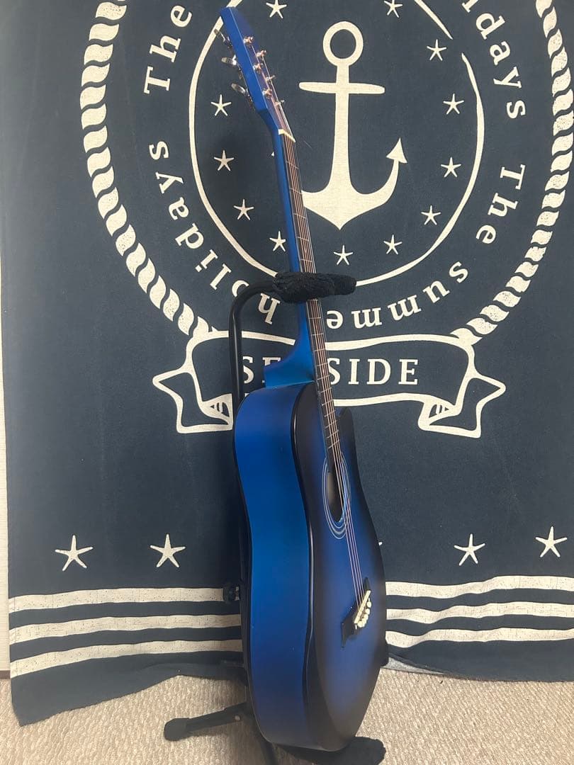 特価‼️新品未使用❣️ブルーburst色　トリプル０size アコースティック‼️