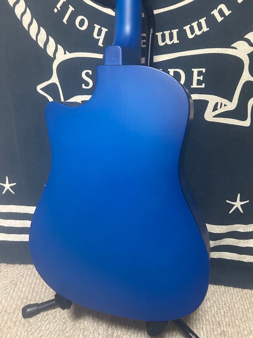 特価‼️新品未使用❣️ブルーburst色　トリプル０size アコースティック‼️