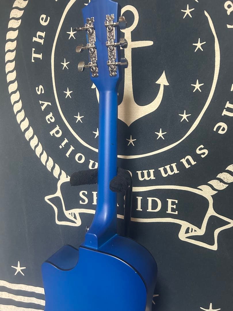 特価‼️新品未使用❣️ブルーburst色　トリプル０size アコースティック‼️