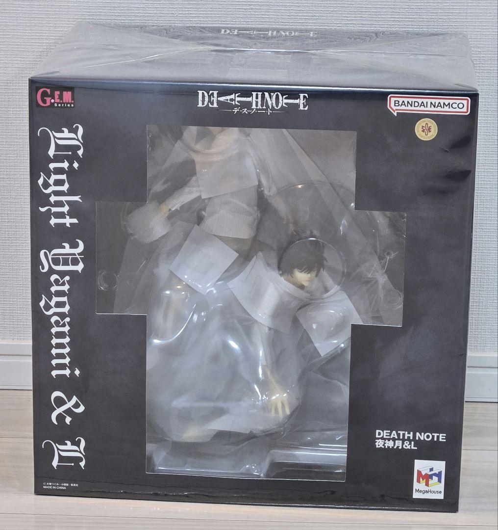 G.E.M.シリーズ　DEATH NOTE　夜神月＆L　フィギュア　デスノート