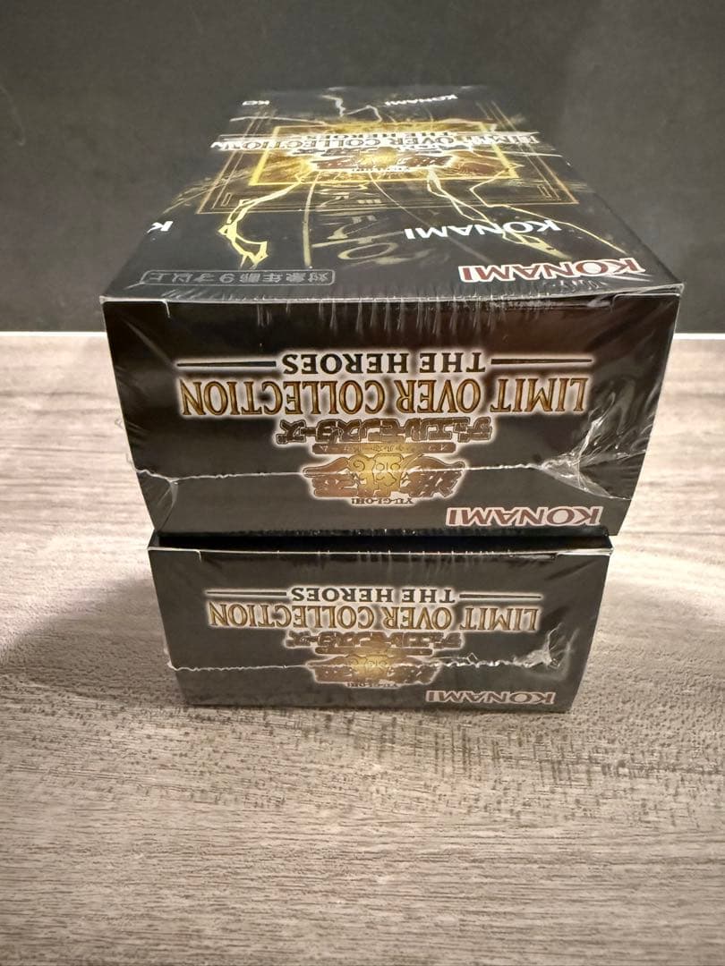 遊戯王リミットオーバーコレクション THE HEROES 2box 新品未開封