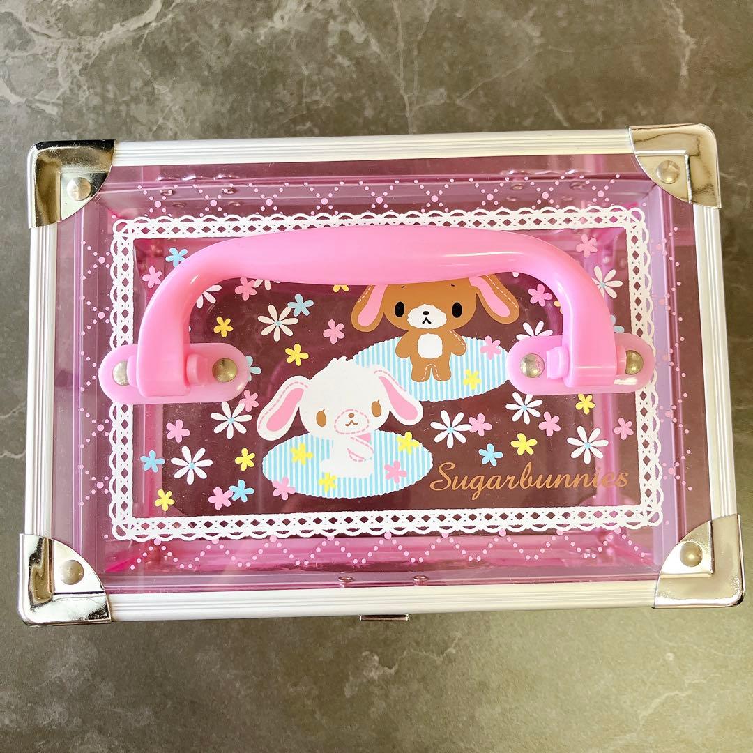 サンリオ★シュガーバニーズ★バニティケース★収納ボックス★コスメBOX★小物入れ