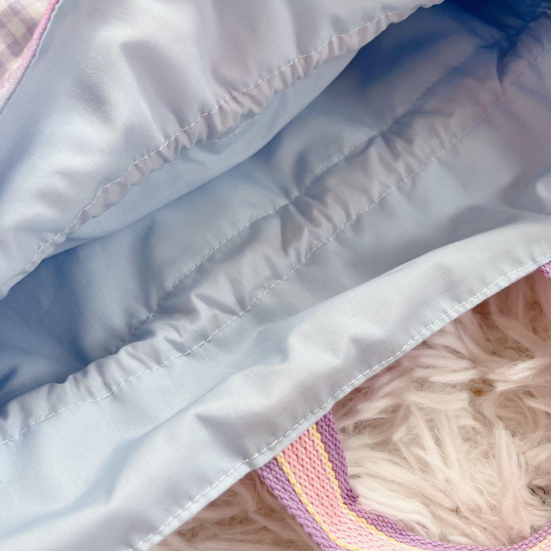 レッスンバック 女の子 入園入学 上履き入れ 体操服入れ ゆめかわ ハート柄