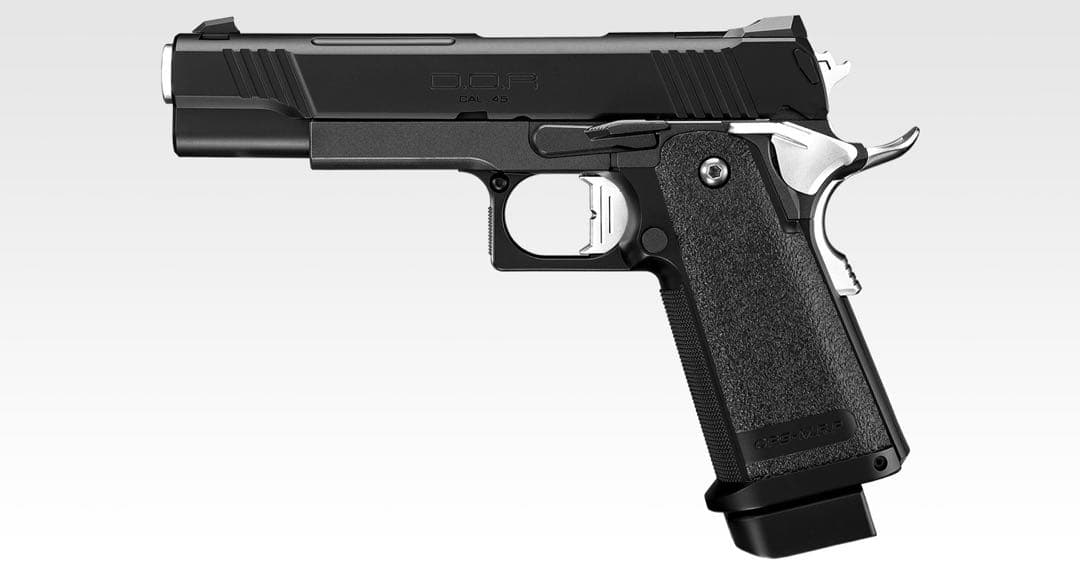 エアーソフトガン ハイキャパ5.1 D.O.R CAL .45 付属品付き