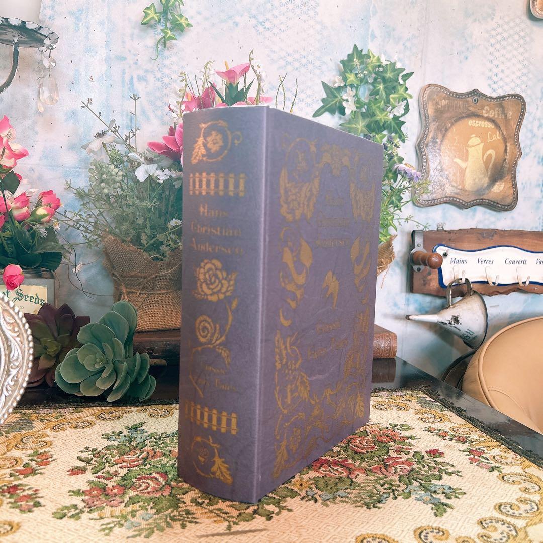 洋書型アクセサリーボックス フォトフレーム(フランス語辞書の古本付)