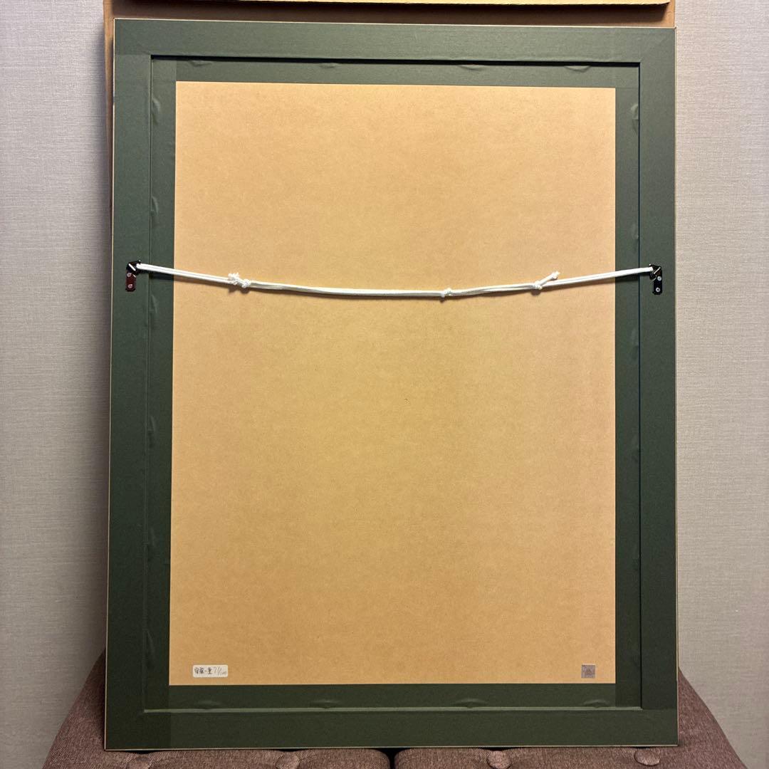 機動戦士ガンダム 逆襲のシャア アムロ・レイ大尉& RX-93 νガンダム 版画